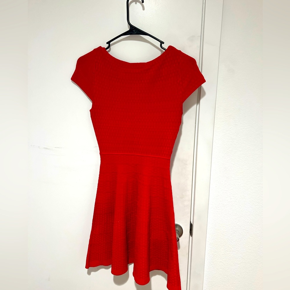 Karen Millen Red Dot Dress
